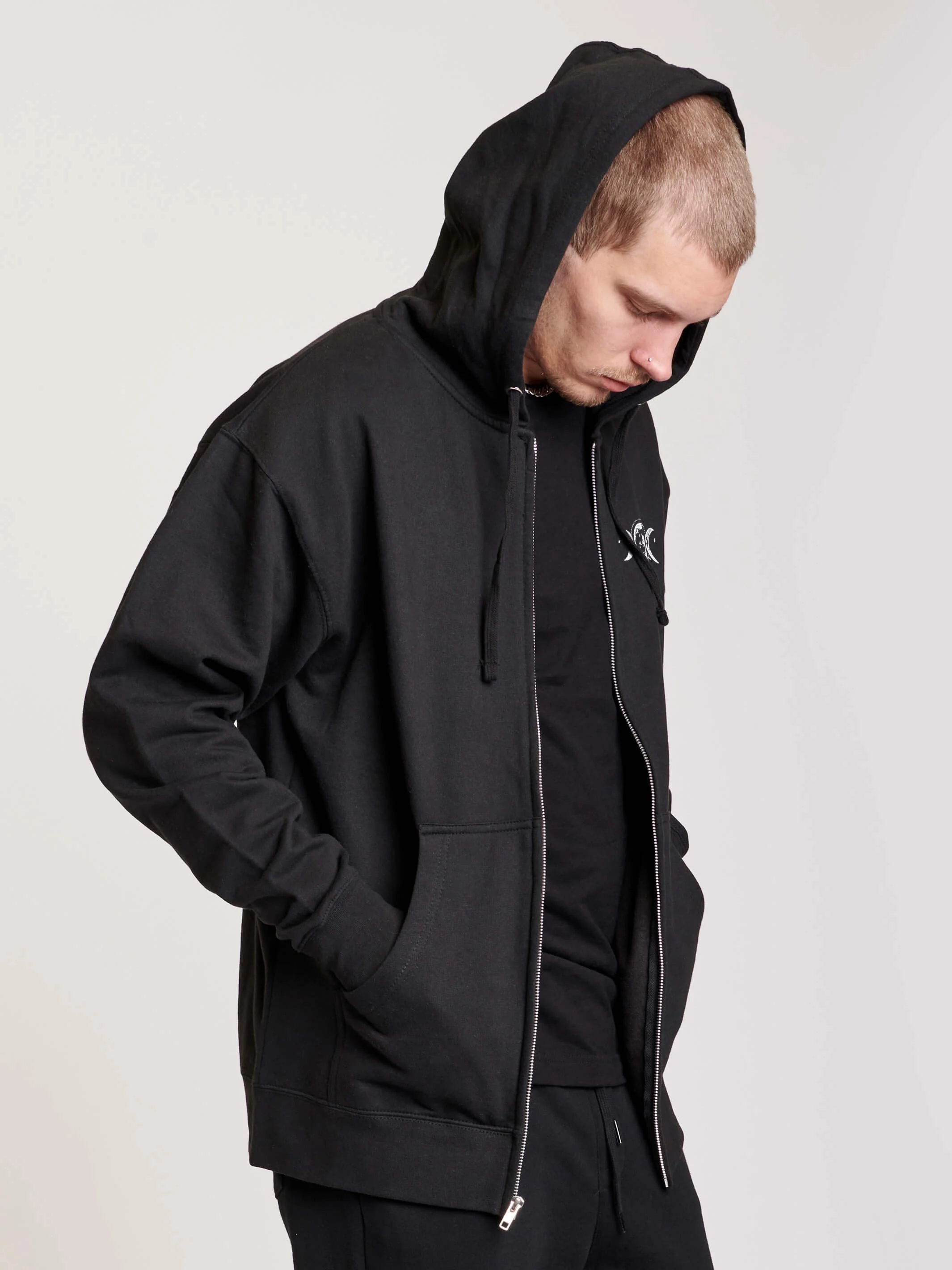 Bats in the Belfry Zip Up Hoodie - Image 3