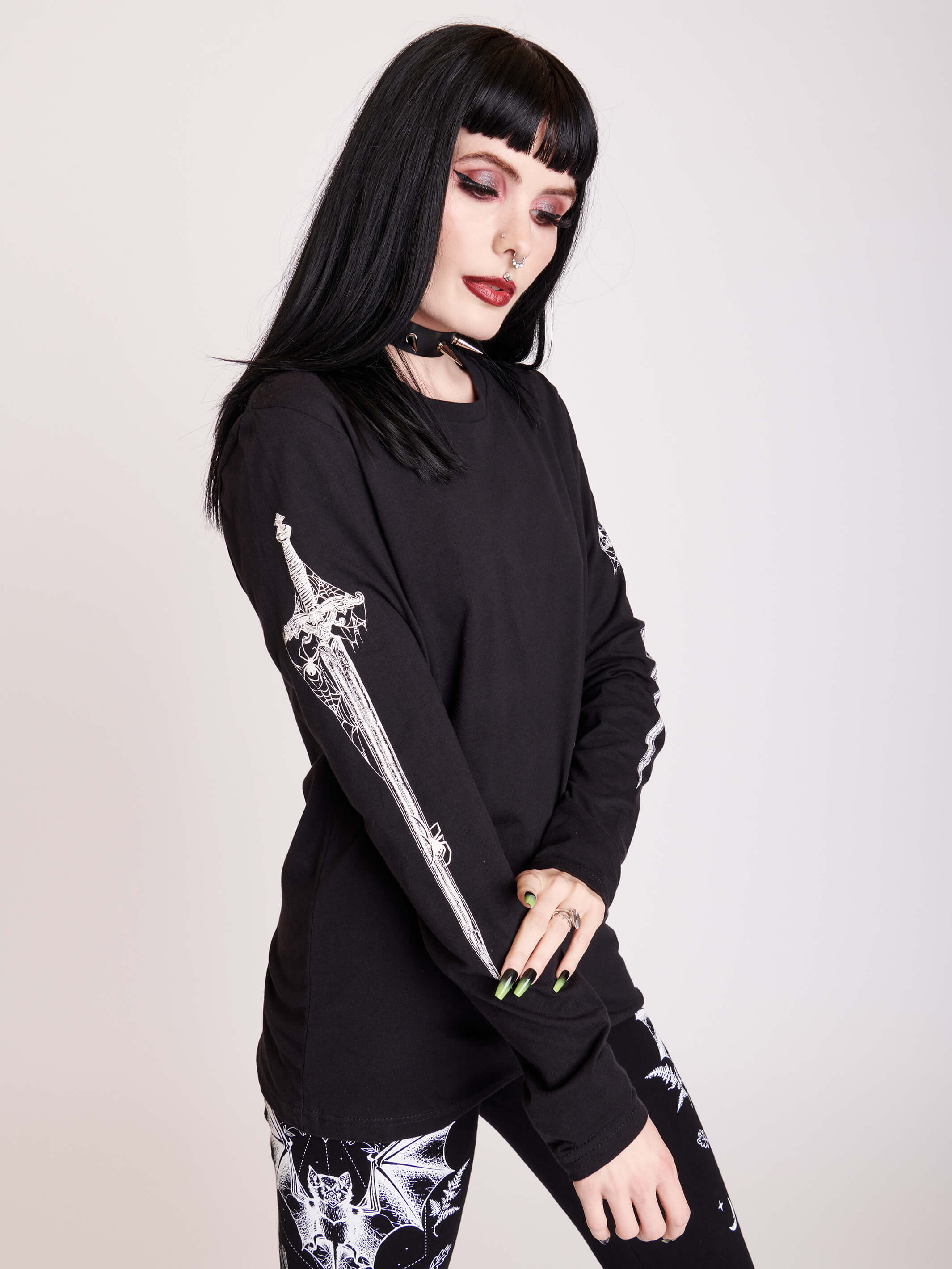 Dagger Long Sleeve T-shirt - Image 5