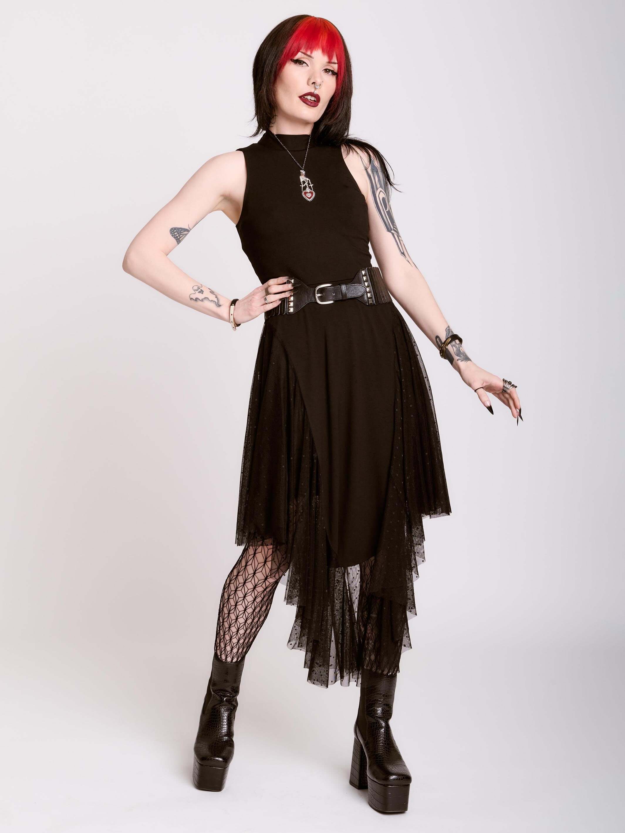 Dark West Dress - Image 4