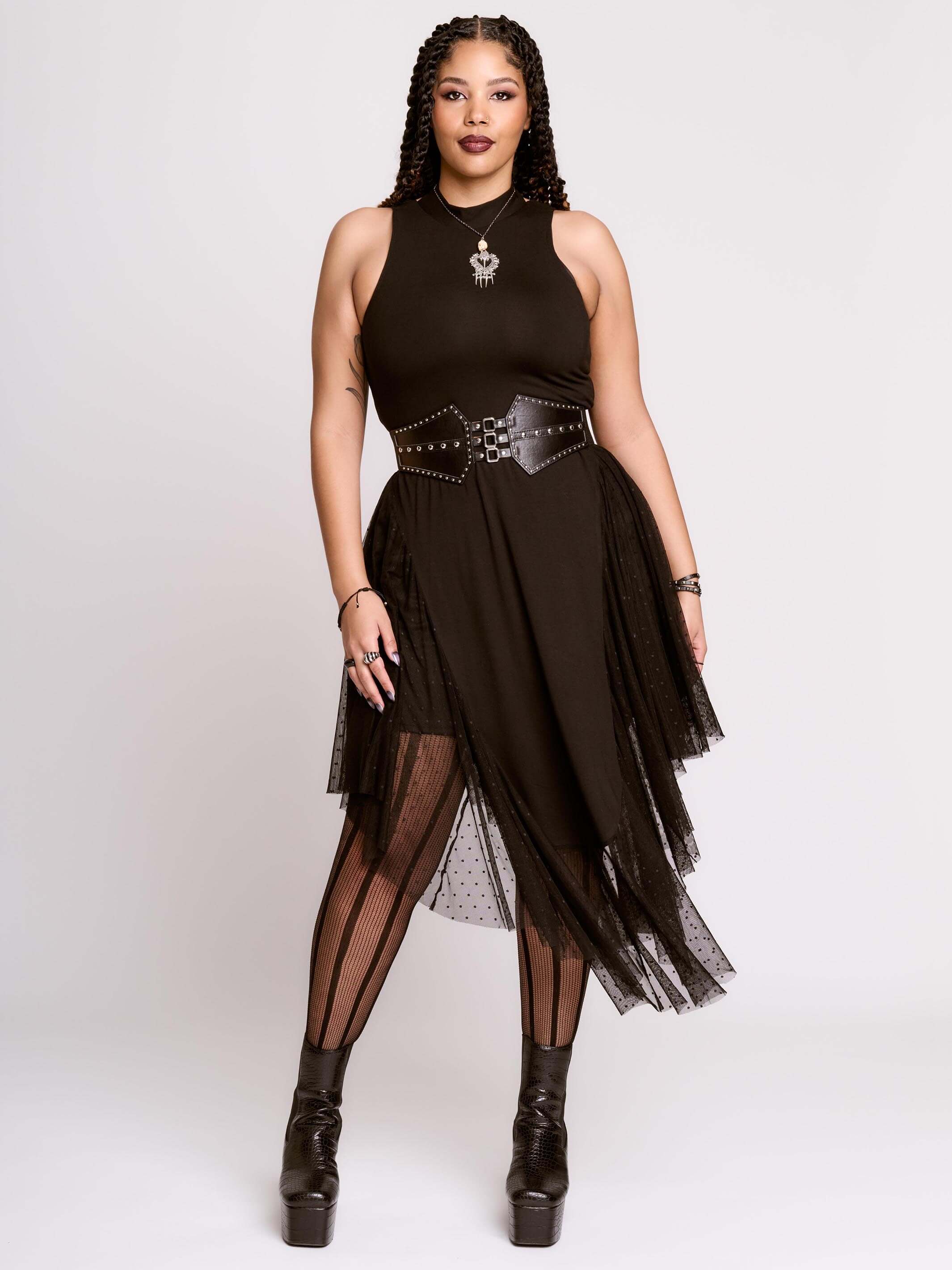 Dark West Dress - Image 9