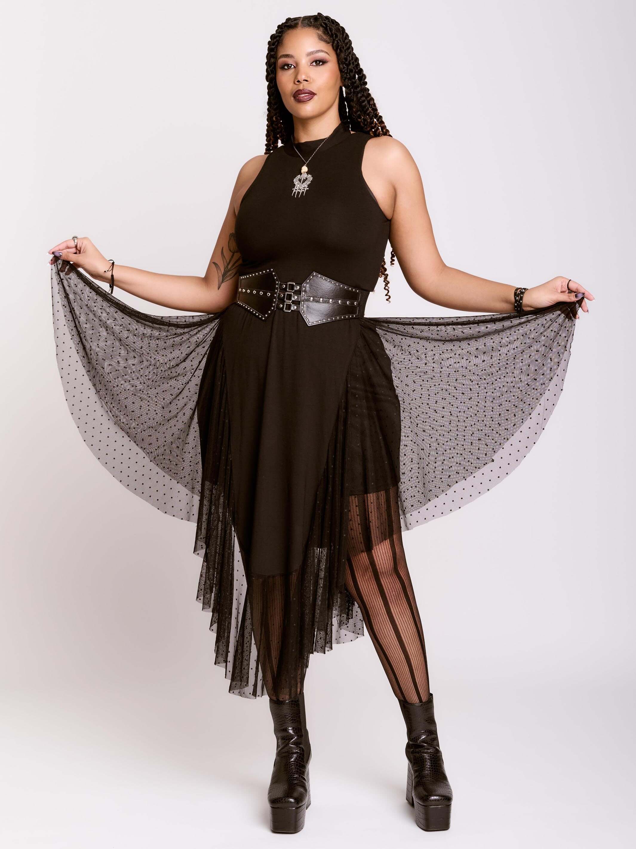 Dark West Dress - Image 11