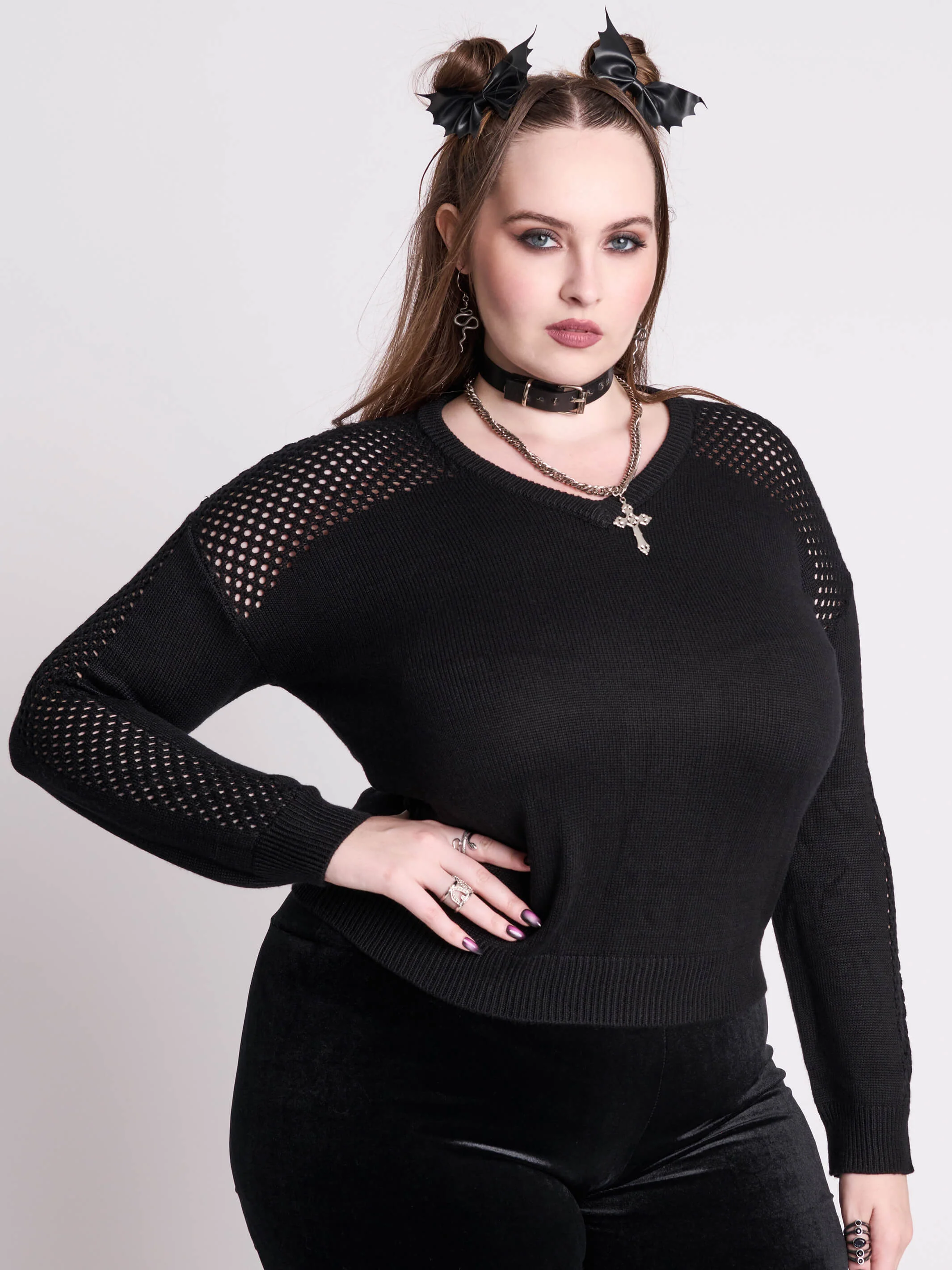 Fishnet Sweater - Image 4