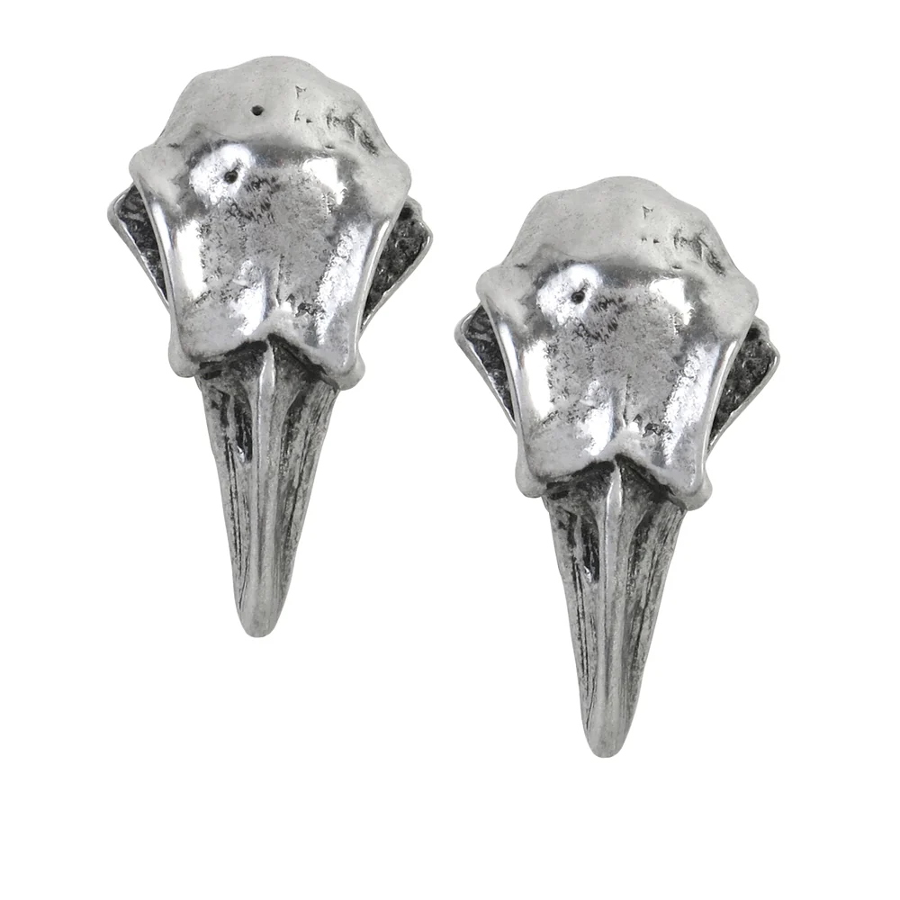 Little Raven Skull Earrings - Image 5