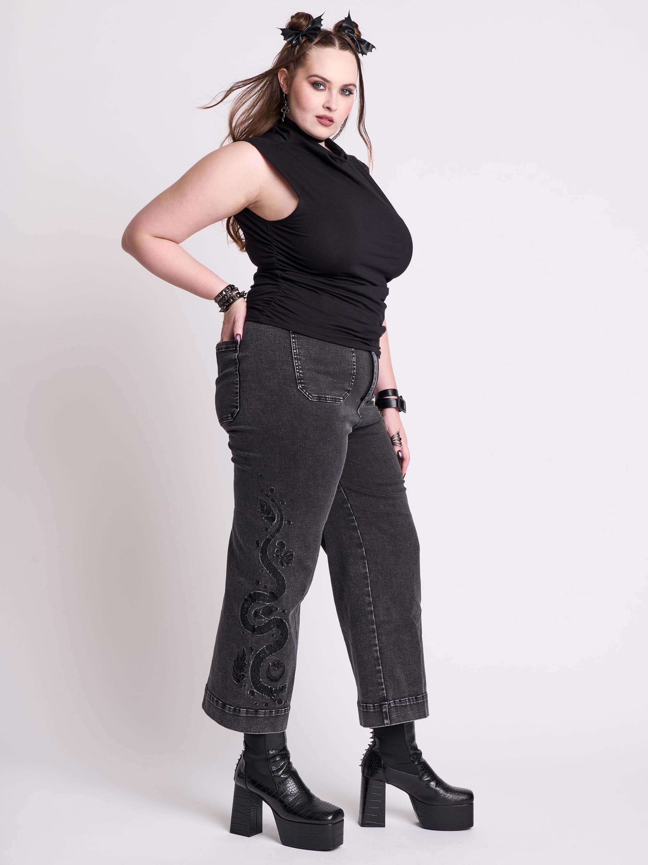 Sleeveless Shirred Top - Image 3